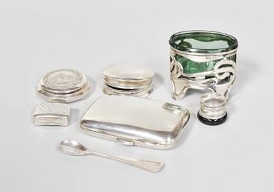 Lot 81 - A Collection of Assorted Silver, including a...
