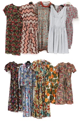 Lot 2120 - Circa 1930s-50s Floral Printed and Other...