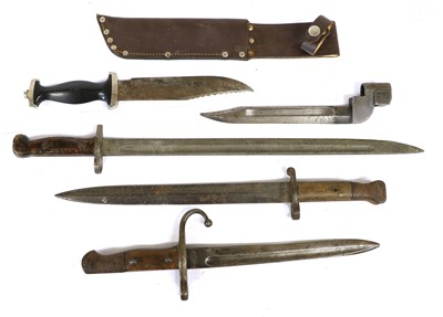 Lot 216 - A Second World War German Bowie Knife, the 8cm...