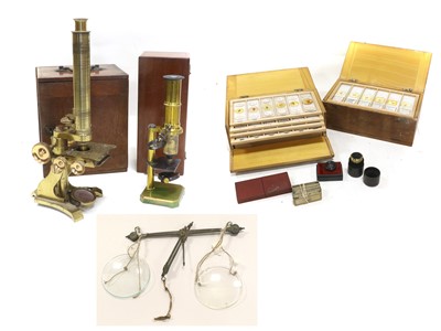 Lot 120 - Milliken & Lawley Microscope