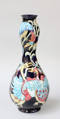 Lot 193 - A Modern Moorcroft "Can-Can Birds" Pattern...