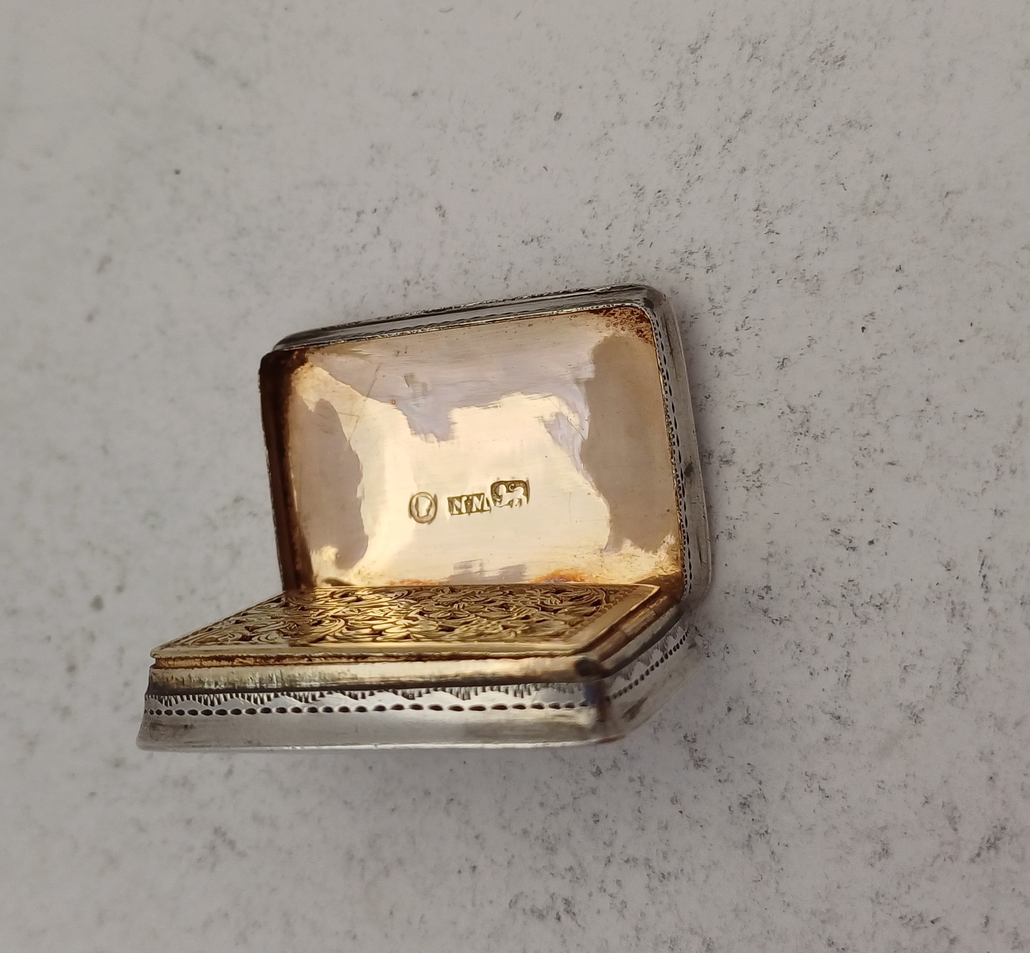 Lot 2243 - A Victorian Silver Vinaigrette,