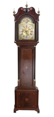 Lot 273 - A Mahogany Eight Day Longcase Clock, signed...