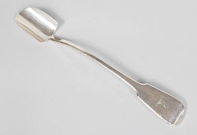 Lot 54 - A William IV Silver Cheese-Scoop, by William...