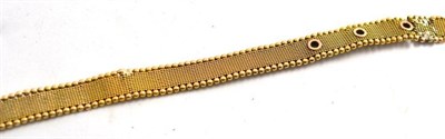 Lot 155 - A buckle bracelet (a.f.)