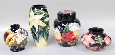 Lot 237 - A Modern Moorcroft "Forever" Pattern ginger...