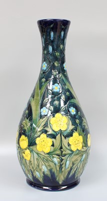 Lot 243 - A Modern Moorcroft "Buttercup" Pattern Vase,...