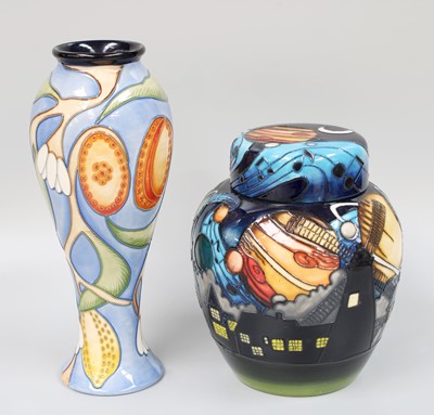 Lot 238 - A Modern Moorcroft "Music of the Planets"...