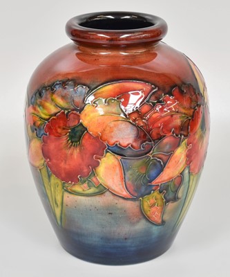 Lot 261 - A Walter Moorcroft Flambé "Orchid and Spring...