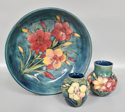 Lot 272 - A Walter Moorcroft "African Lily" Pattern Bowl,...