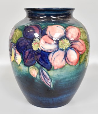 Lot 260 - A Walter Moorcroft "Clematis" Pattern Vase,...