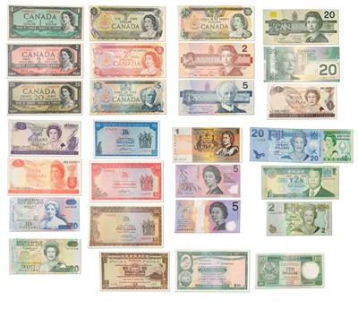 Lot 448 - Commonwealth and Former Commonwealth Banknotes,...