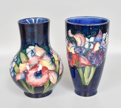 Lot 256 - A Walter Moorcroft "Orchids and Spring Flowers"...