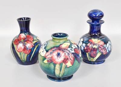Lot 269 - A Walter Moorcroft "Orchid and Spring Flowers"...