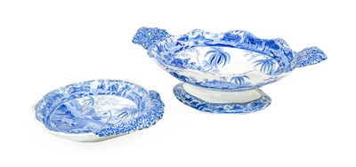 Lot 43 - A Spode Pearlware Comport, circa 1820, of...