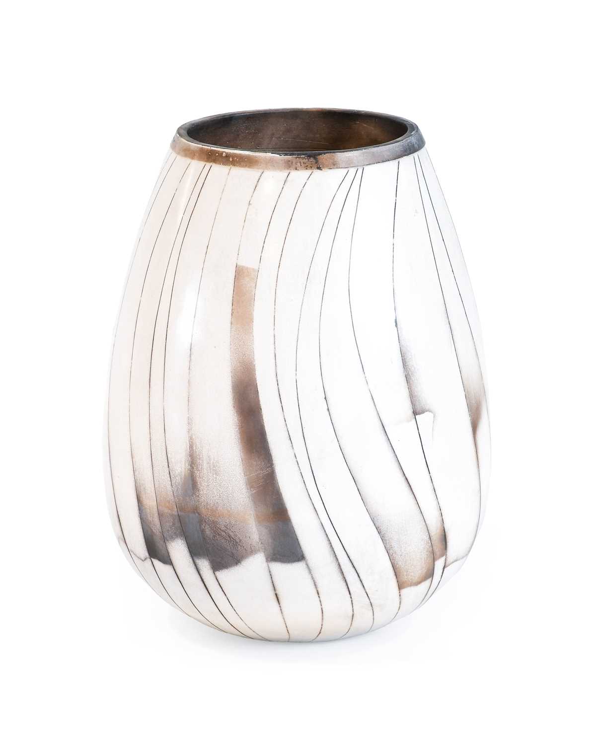 Lot 47 - Ashraf Hanna (b. 1967): A Smoke Fired Vessel,...