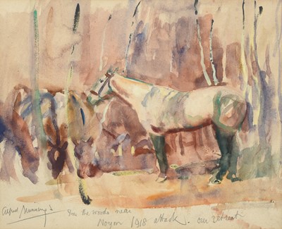 Lot 1019 - Sir Alfred Munnings KCVO, PRA, RI (1878-1959) "...