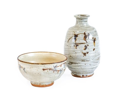 Lot 65 - Jim Malone (b.1946): A Stoneware Vase, hakeme...