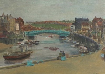 Lot 1046 - *Attfield (20th Century) "Whitby" Signed, oil...