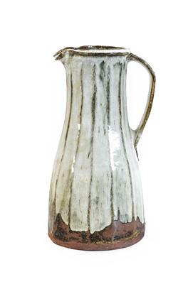 Lot 67 - Jim Malone (b.1946): A Tall Stoneware Faceted...