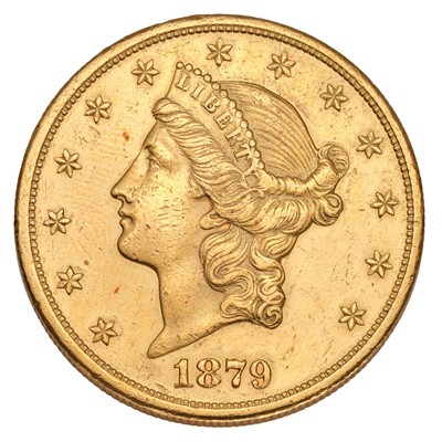 Lot 318 - USA, 'Double Eagle' $20 1879S, San Fransico...