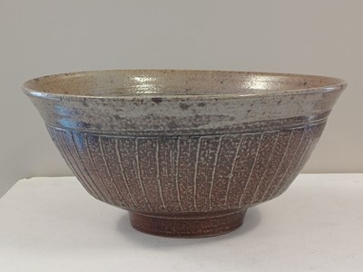 Lot 93 - Sarah Walton (b.1945): A Large Stoneware Bowl,...