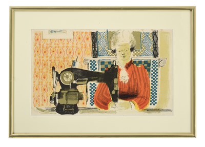 Lot David Hockney OM, CH, RA (b.1937) "Woman with...