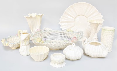 Lot 301 - A Quantity of Belleek Porcelain including...