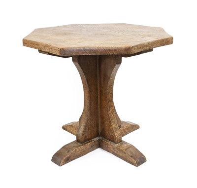 Lot 286 - Yorkshire School: An English Oak Octagonal...