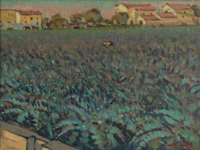 Lot 1040 - Roger Shantz (20th Century) "Artichokes -...