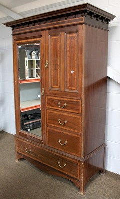 Lot 1315 - An Edwardian Mahogany and Satinwood...