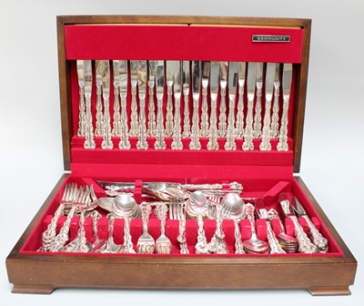 Lot 315 - A Community Plate Silver Plated Canteen of...