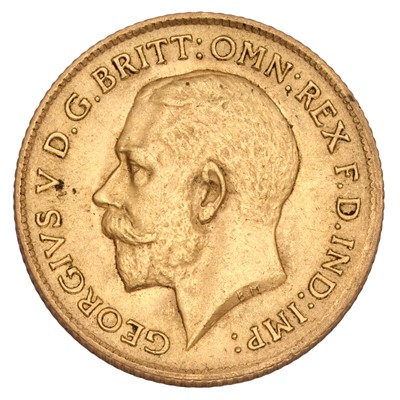 Lot 251 - George V, Half Sovereign 1912; very fine