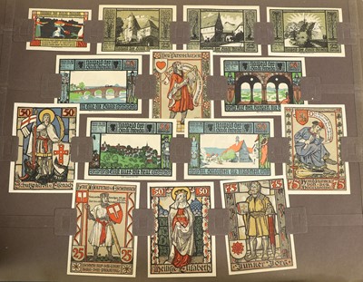 Lot 432 - An Extensive German Notgeld Album; large...