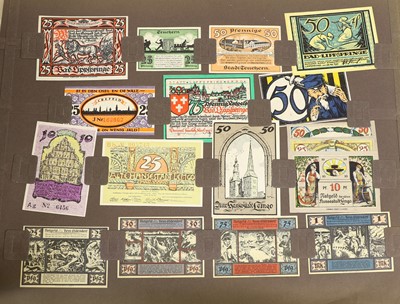 Lot 432 - An Extensive German Notgeld Album; large...