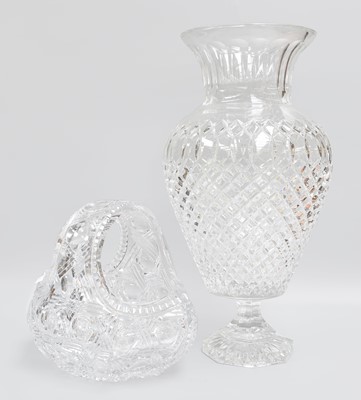 Lot 135 - An Impressive Baluster Shaped Glass Vase, 44cm...