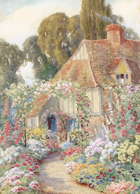 Lot 1017 - Howard Neville Walford (1864-1950) A cottage...