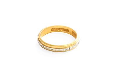 Lot 38 - A 22 Carat Gold and Platinum Ring, by Charles...