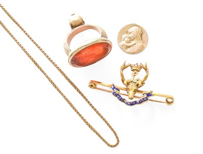 Lot 429 - A Small Quantity of Jewellery, including a 9...