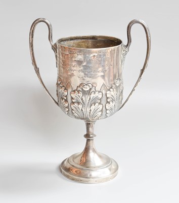 Lot 4 - A Victorian Silver Two-Handled Trophy-Cup, by...