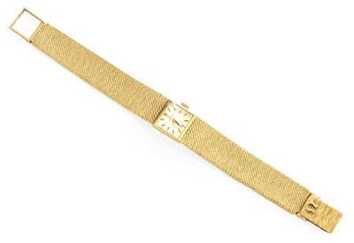 Lot 8 - A Lady's 9 Carat Gold Omega Wristwatch, with...