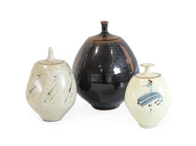 Lot 16 - Derek Clarkson (1928-2013): A Stoneware Vase,...