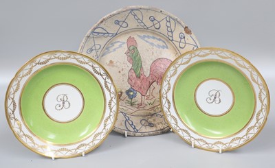 Lot 354 - An 18th Century English Delft Charger, circa...