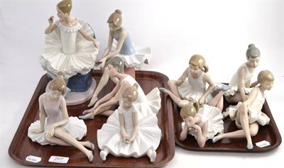 Lot 207 - Nine Nao ballerinas (boxed)