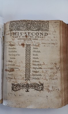 Lot 112 - Holy Bible. The Bible that The Holy Scriptures...