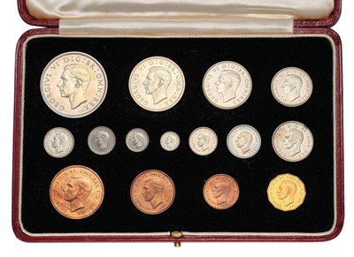 Lot 259 - George VI, 'Coronation' Proof Set 1937, 15...