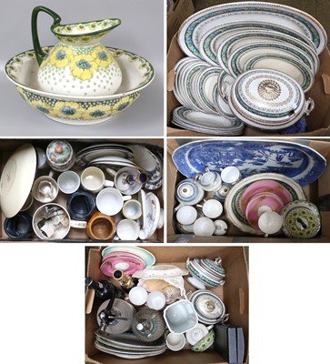 Lot 312 - Quantity of Assorted Ceramics and Glass, etc.,...