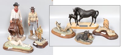 Lot 347 - Border Fine Arts 'Collie and Shepherd', model...