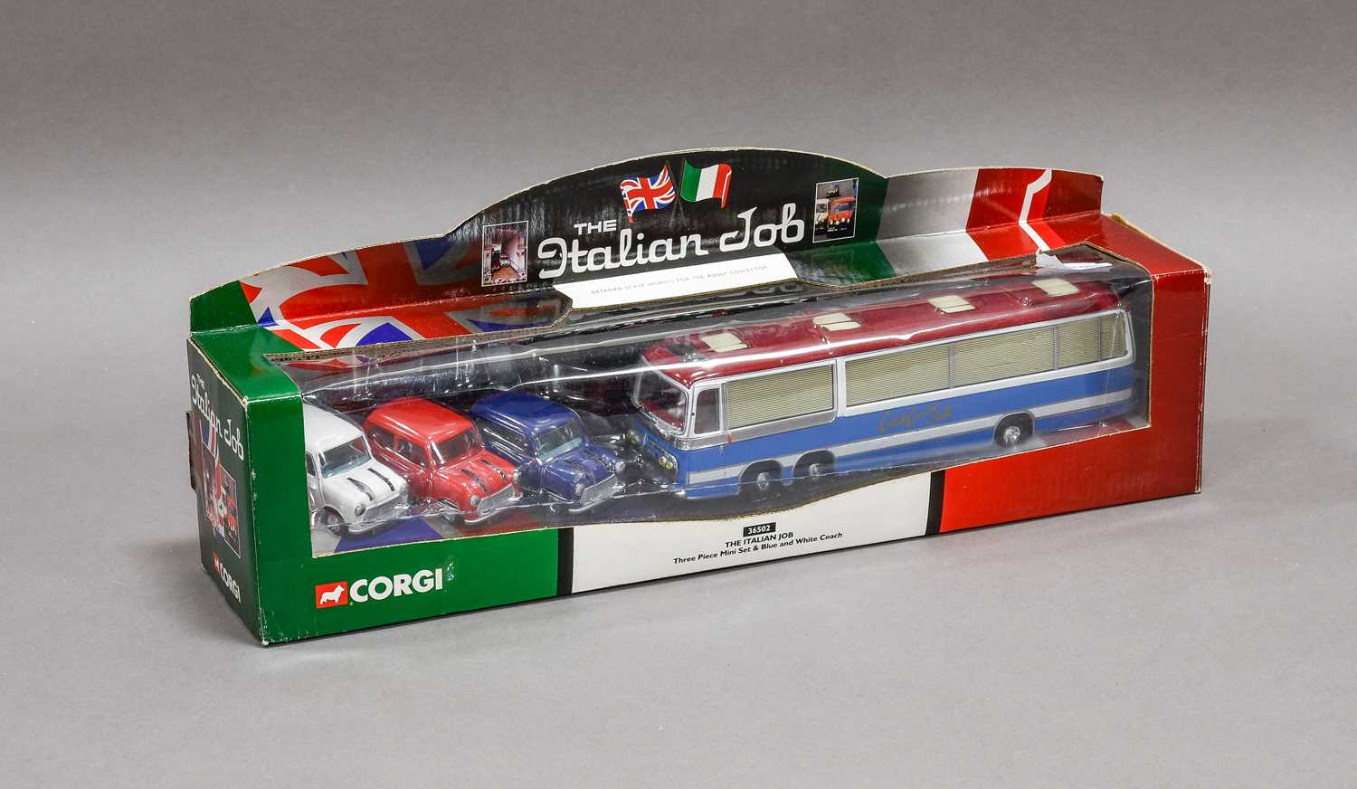 Corgi The Italian Job ミニカーセット Lot 3473 - Corgi 36502 The Italian Job Set