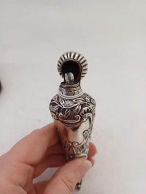 Lot A Victorian Silver Scent-Bottle
